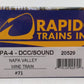 Rapido Trains 20529 HO Napa Valley Wine Train MLW FPA4 #71 w/DCC & Sound