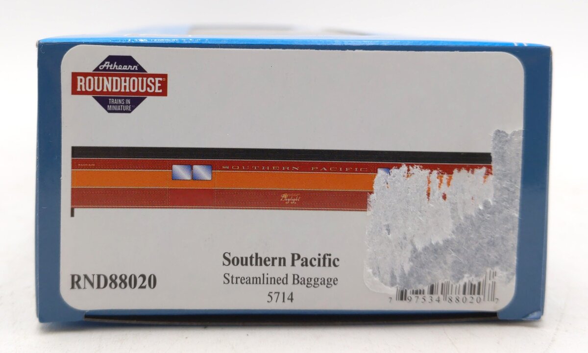 Roundhouse 88020 HO Southern Pacific Streamline Baggage #5714