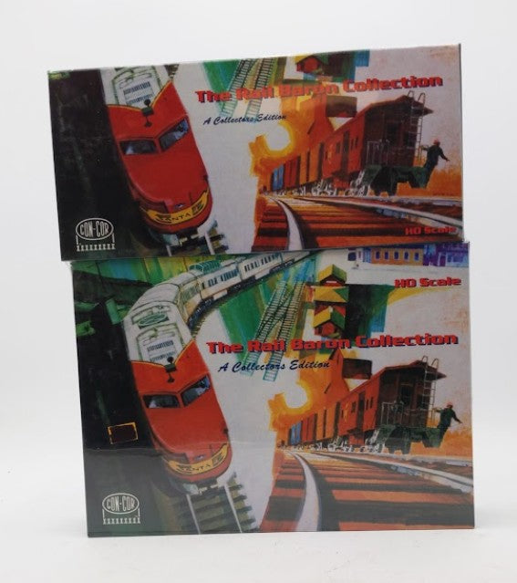 Con-Cor 0015-005001 HO Scale Santa Fe FA/B Diesel Locomotive Set #365/382 MT/Box