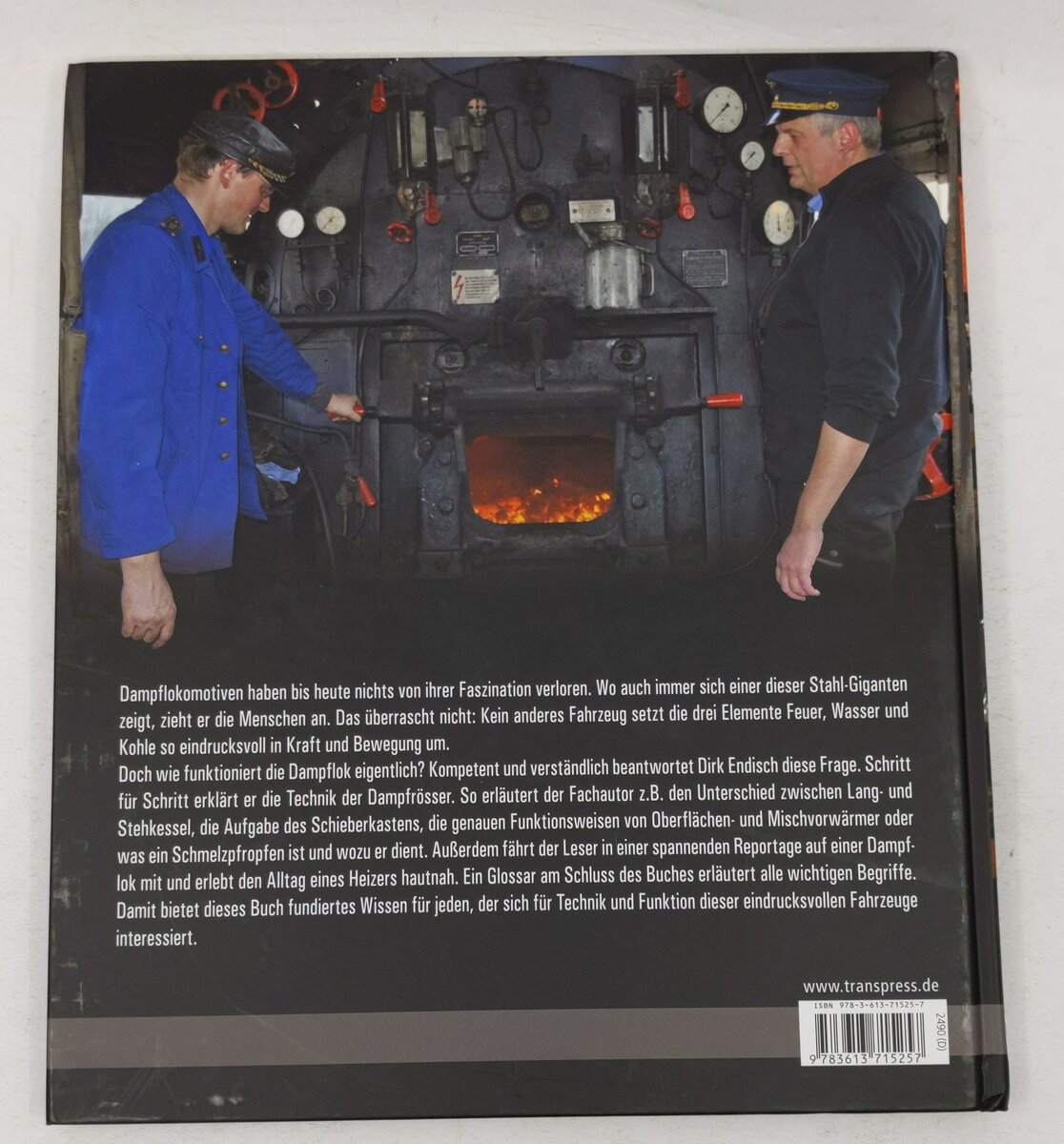 Dampflok Hardcover Book By Dirk Endisch LN