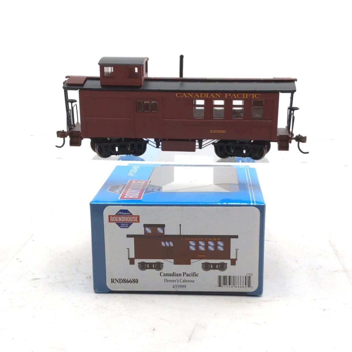 Roundhouse 86680 HO Scale Canadian Pacific Drover's Caboose #435999