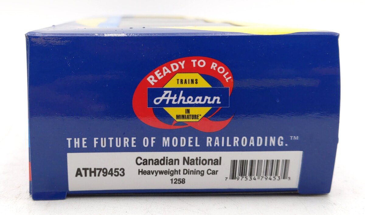 Athearn 79453 HO Canadian National Heavyweight Dining Passenger Car #1258 NIB