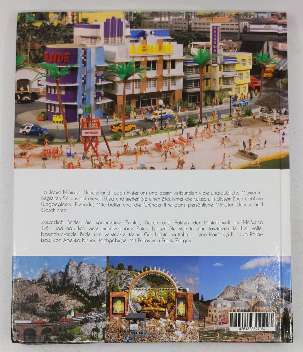 15 Jahre Wunderland Hardcover Book By Miniatur Wunderland Hamburg EX