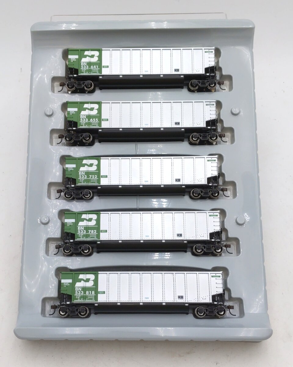 Athearn 93034 HO Scale Burlington Northern BethGon Coalporter #4 (Pack of 5) LN/Box