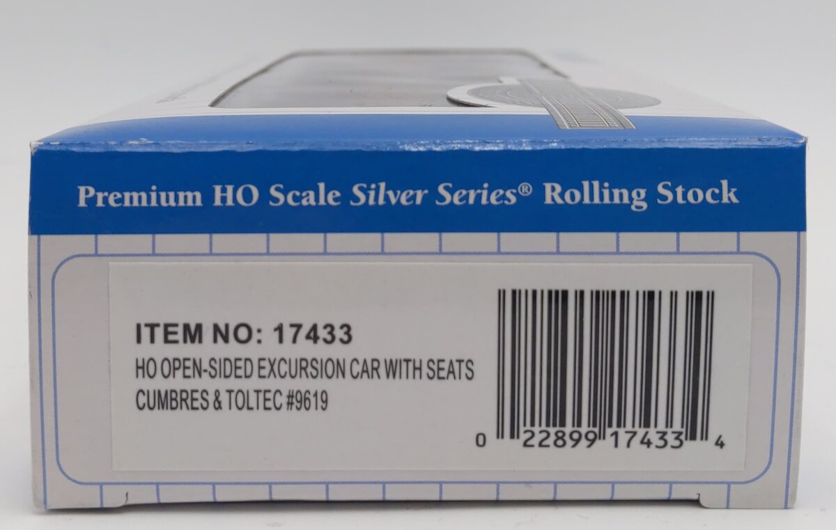 Bachmann 17433 HO Cumbres and Toltec Open-Sided Excursion Car #9619