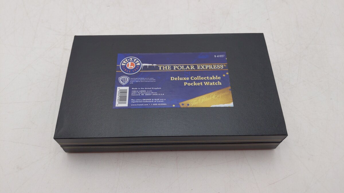 Lionel 9-41027 Polar Express Conductor Pocket Watch EX/Box