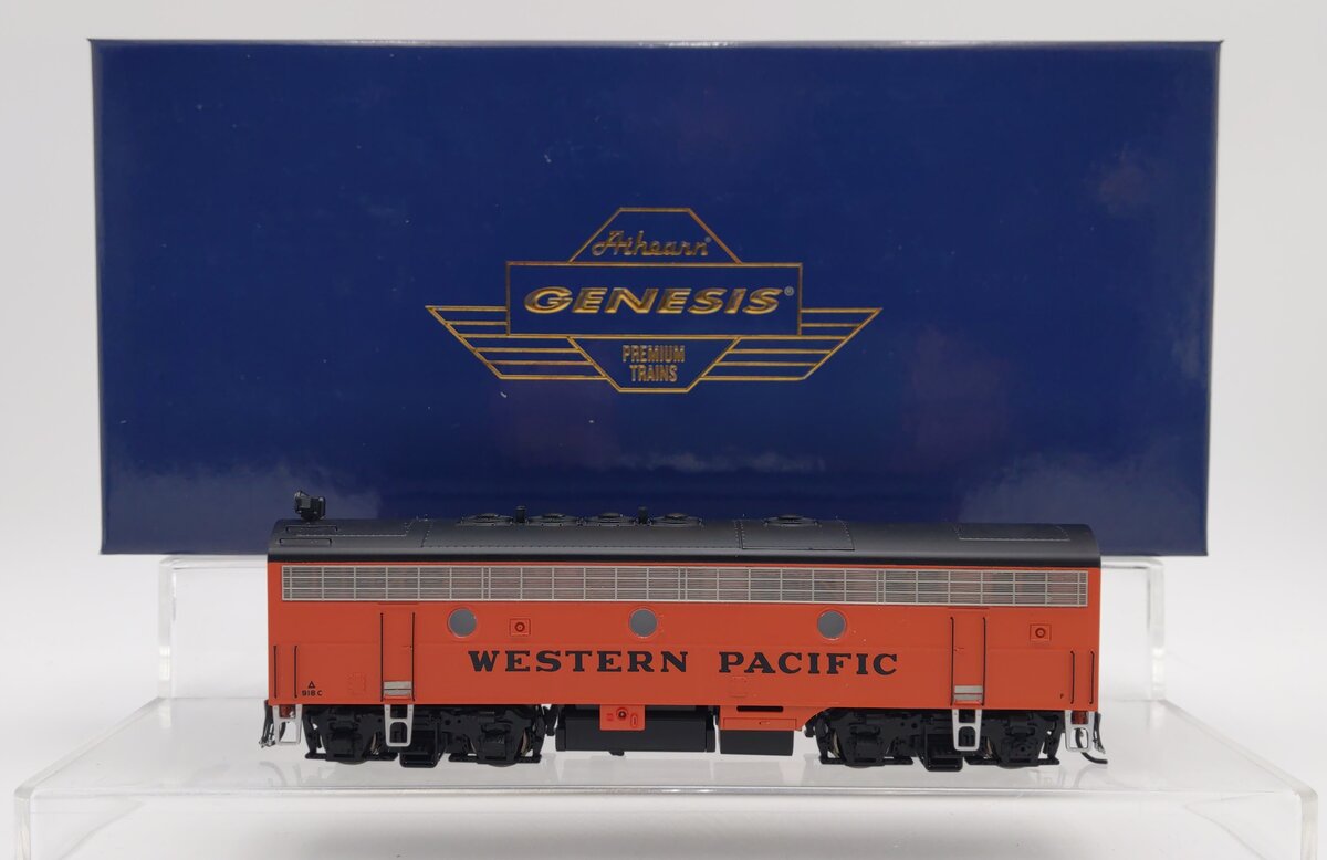 Athearn G22805 HO Western Pacific/Freight F7B Diesel Loco w/DCC & Sound #918c