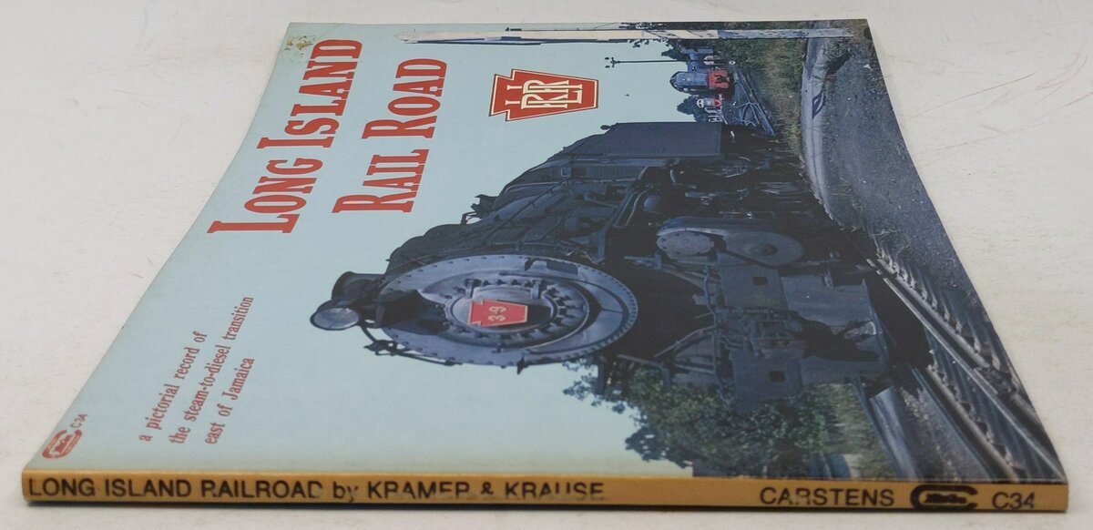 Long Island Railroad Paperback Book By Fred Kramer VG