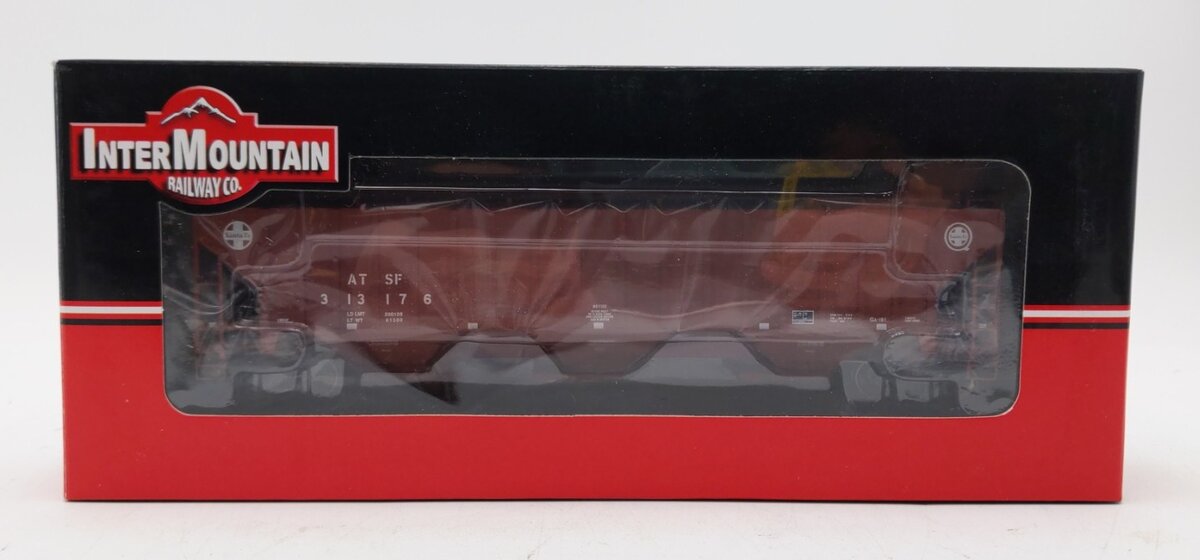 InterMountain 45361-18 HO ATSF PS 4750 Cu. Ft. 3-Bay Rib-Sided Hopper #313176