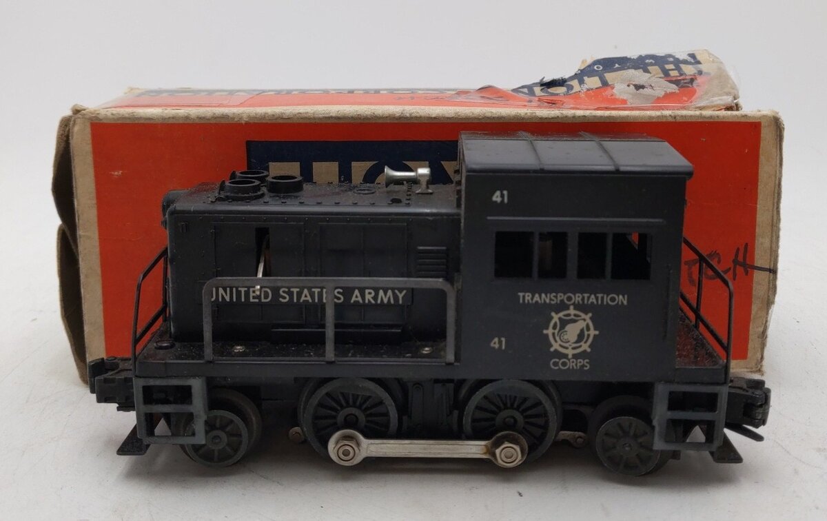 Lionel 41 Vintage O Gauge Postwar U.S Army Gas Turbine Powered Diesel Locomotive VG/Box