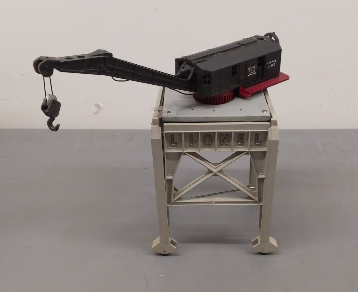 Lionel 282 Vintage O Bucyrus Erie Remote Control Gantry Crane VG/Box