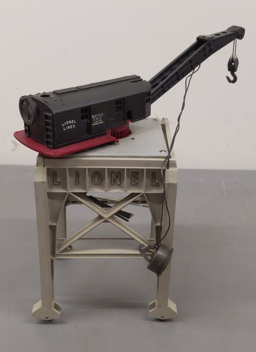 Lionel 282 Vintage O Bucyrus Erie Remote Control Gantry Crane VG/Box