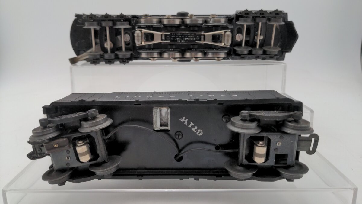 Lionel 671 Vintage O 6-8-6 Die-Cast Steam Turbine Locomotive w/671W Tender VG
