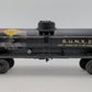 Lionel 2855 Vintage O Gauge Postwar Sunoco Black Semi-Scale Tank Car VG/Box
