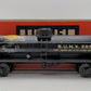 Lionel 2855 Vintage O Gauge Postwar Sunoco Black Semi-Scale Tank Car VG/Box