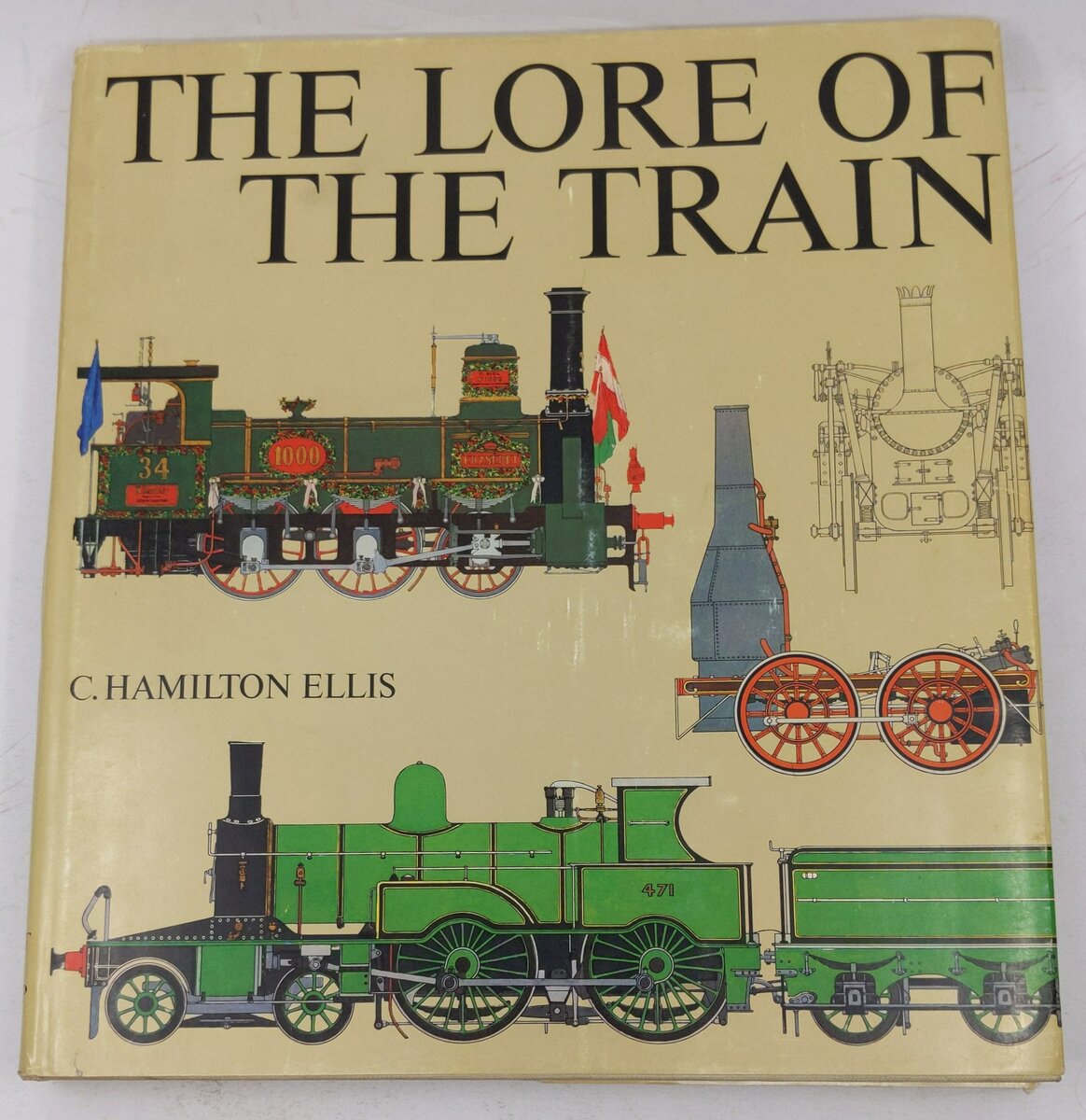 The lore of the train Hardcover Book By Cuthbert Hamilton Ellis VG
