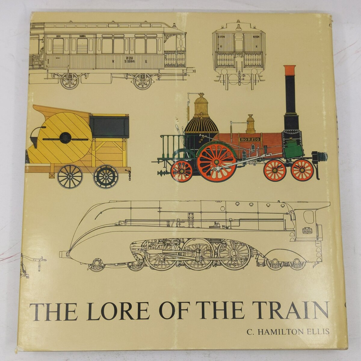 The lore of the train Hardcover Book By Cuthbert Hamilton Ellis VG
