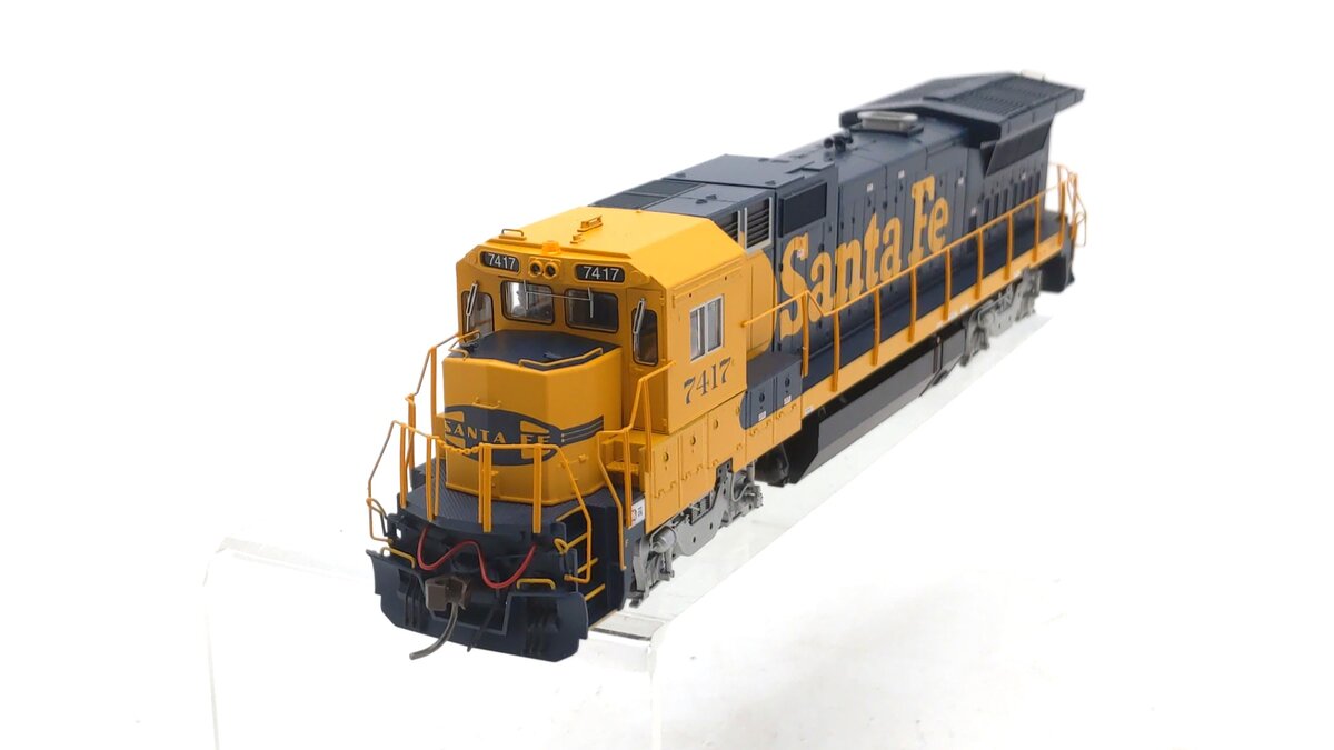 Atlas 10003091 HO Atchison Topeka Santa Fe Dash 8-40B Diesel Loco w/Sound #7417