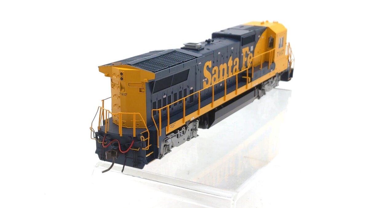 Atlas 10003091 HO Atchison Topeka Santa Fe Dash 8-40B Diesel Loco w/Sound #7417