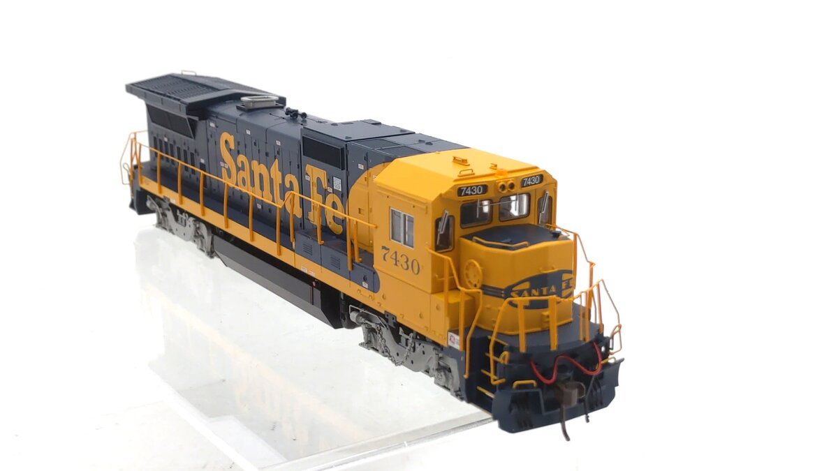 Atlas 10003092 HO Atchison Topeka Santa Fe Dash 8-40B Diesel Loco w/DCC #7430