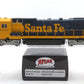Atlas 10003092 HO Atchison Topeka Santa Fe Dash 8-40B Diesel Loco w/DCC #7430