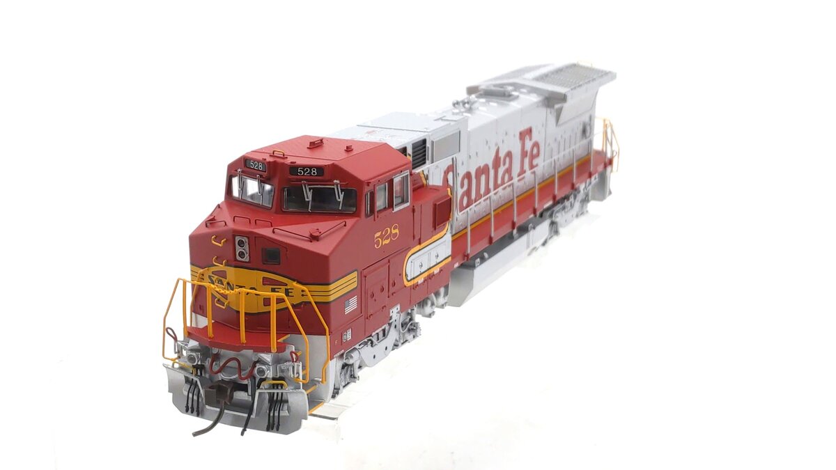 Atlas 10003098 HO Scale Santa Fe Dash 8-40BW Diesel Loco w/DCC & Sound #528