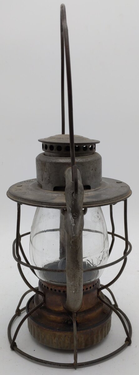 Dietz Vintage NYCS Railroad Lantern w/Clear Globe VG
