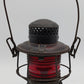 Adlake Vintage NYCS Railroad Lantern w/Red Globe VG