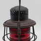 Adlake Vintage NYCS Railroad Lantern w/Red Globe VG