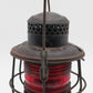 Adlake Vintage NYCS Railroad Lantern w/Red Globe VG