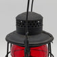 Adlake Vintage Pennsylvania Railroad Lantern w/Red Globe VG