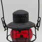Adlake Vintage Pennsylvania Railroad Lantern w/Red Globe VG