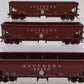 Atlas 20002834 HO Scale Southern Railway Heart Ballast Hoppers - 3 Pack