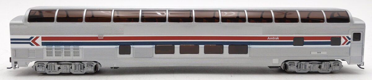 Bachmann 13005 HO Amtrak Phase I 85' Budd Full Dome Passenger Car