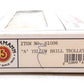 Bachmann 61098 N Scale Yellow Brill Market Street Trolley #36