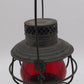Vintage Handlan St. Louis Railroad/Railway Lantern Red Globe VG
