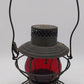 Vintage Handlan St. Louis Railroad/Railway Lantern Red Globe VG