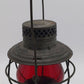 Vintage Handlan St. Louis Railroad/Railway Lantern Red Globe VG