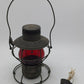 Vintage Handlan St. Louis Railroad/Railway Lantern Red Globe VG