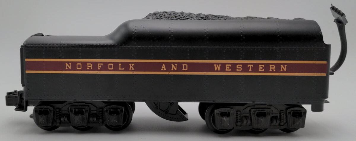 Lionel 6-18040 O Norfolk & Western 4-8-4 J Class Steam Tender #612 - Tender Only EX