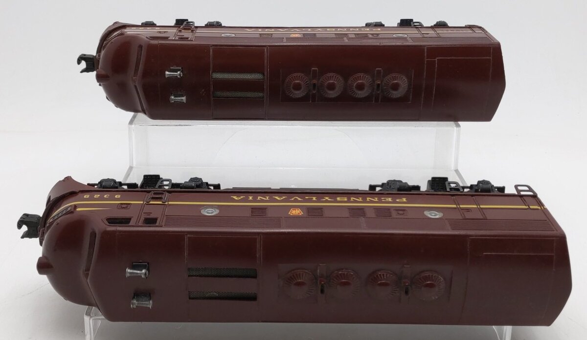 Lionel 2333 Vintage O Gauge Custom PRR F3 AA Diesel Locomotive Set #9328/9329
