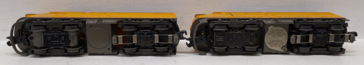 Lionel 2023 Vintage O Union Pacific Alco AA Diesel Locomotive Set VG/Box
