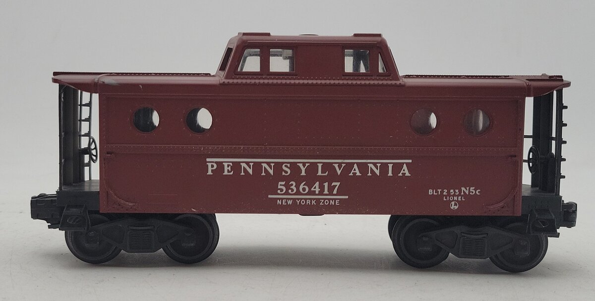 Lionel 6417 Vintage O Pennsylvania N5C "New York Zone" Caboose #536417 EX/Box