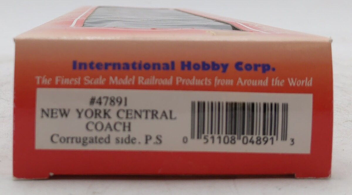 IHC 47891 HO Scale New York Central Corrugated Side Coach Passenger Car #3051