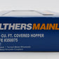 Walthers 910-7101 HO Scale ATSF 37' Covered Hopper Car #350075