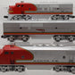 Lionel 6-11711 O Gauge Santa Fe F-3 ABA Diesel Locomotive Set #8100 with RS VG/Box