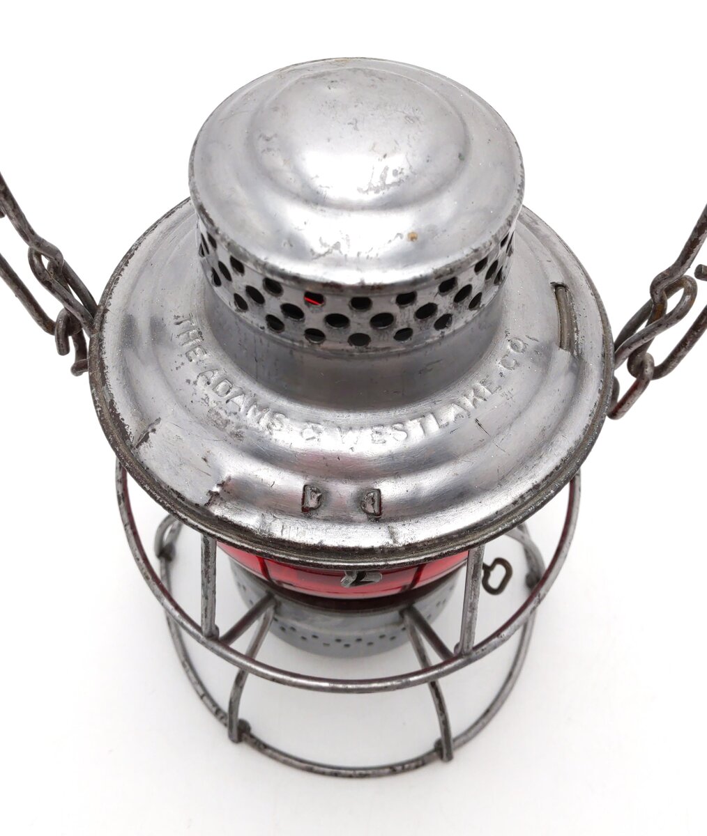 Adlake 2-43 Vintage Kero Railroad Lantern VG