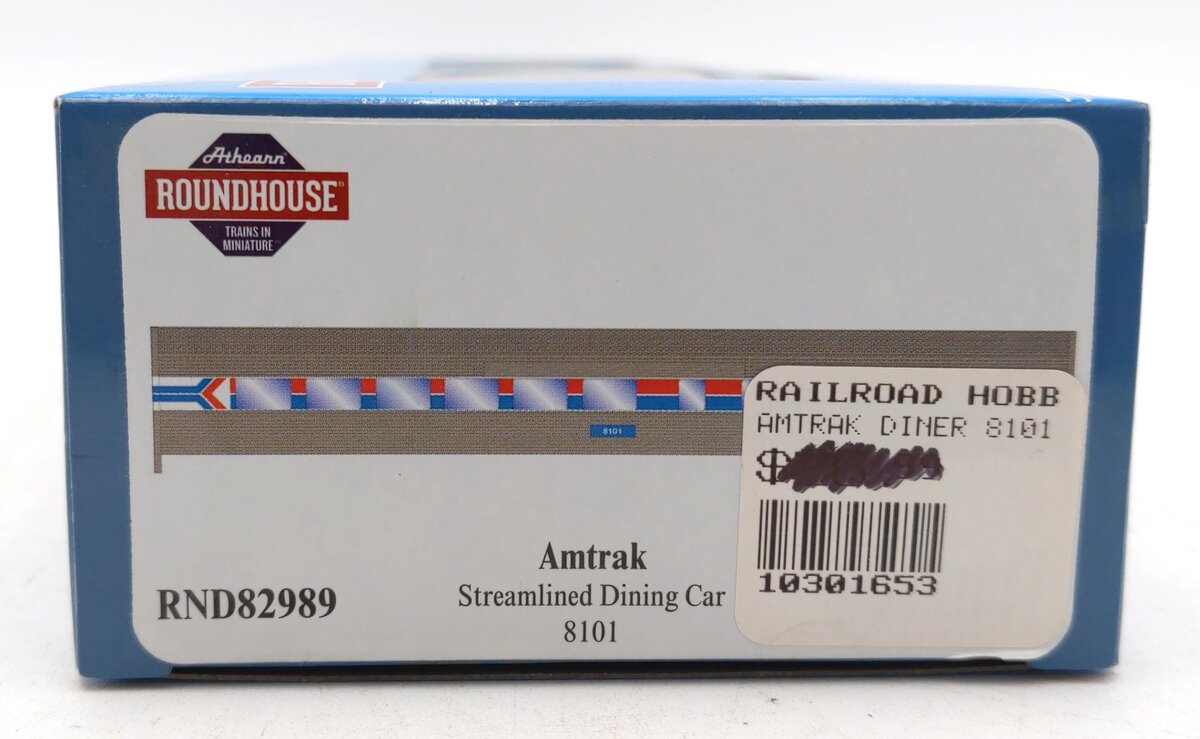 Roundhouse 82989 HO Amtrak Streamline Diner #8101