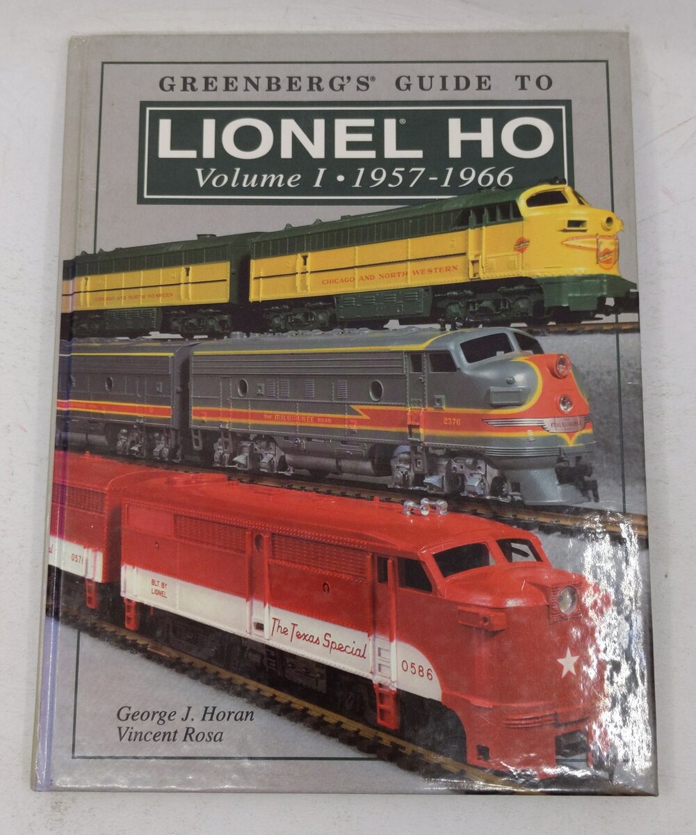 Greenberg's Guide to Lionel Ho: 1957-66 Vol.1 Hardcover Book By George J. Horan VG
