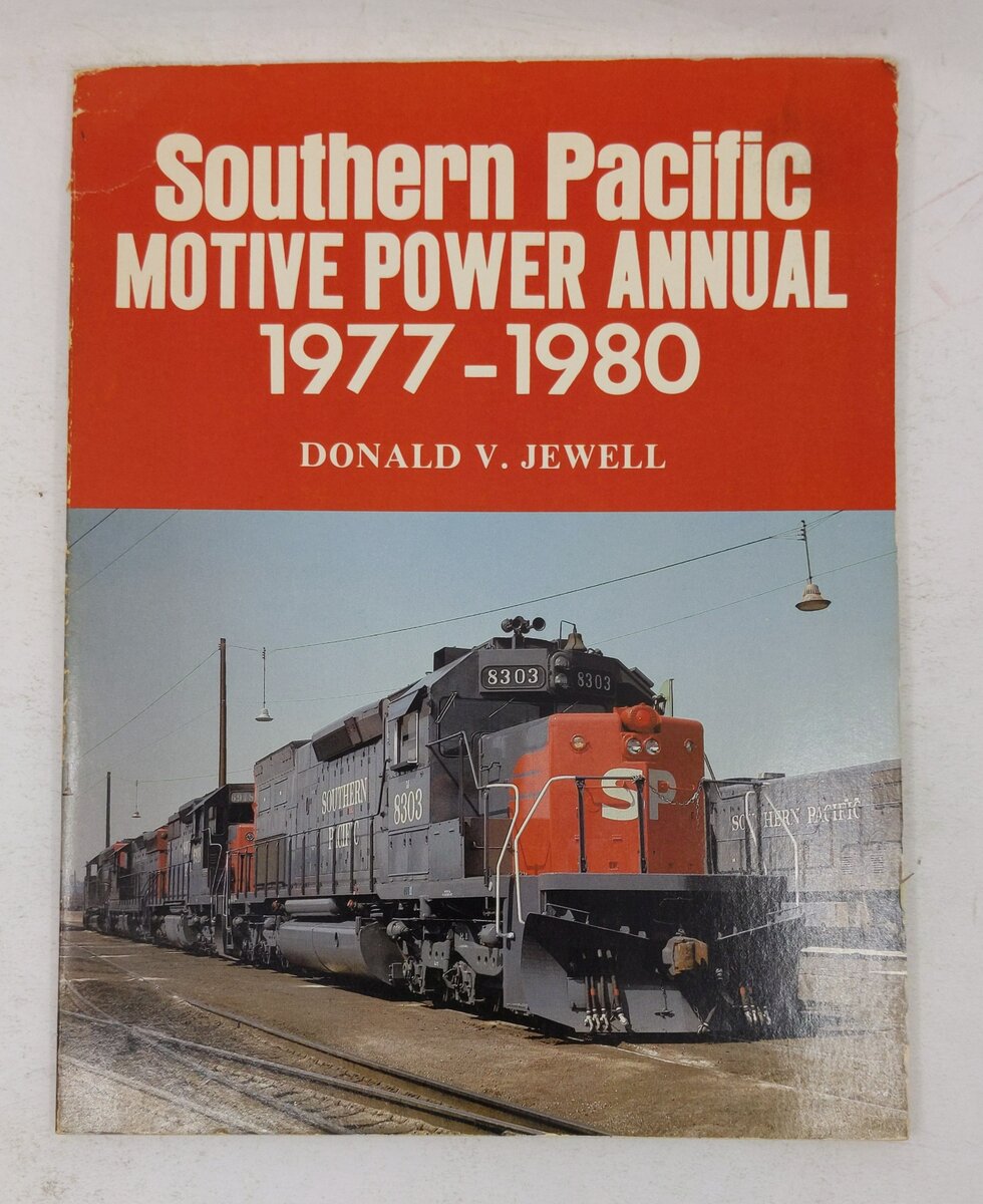 Southern Pacific Motive Power Annual 1977-80 Paperback Book By Donald V. Jewell VG